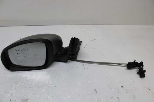 RETROVISEUR GAUCHE MANUEL SKODA FABIA 2007-2014 - Vue 2